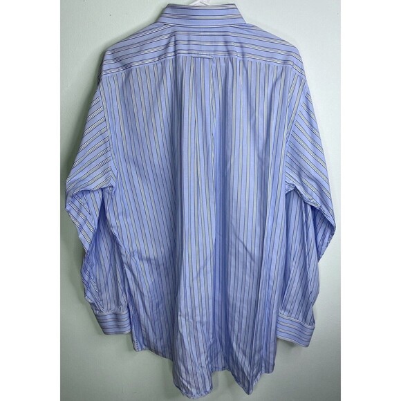 Walt Disney World Vintage Single Needle Tailoring Large Button Down Striped‎ - Picture 6 of 6